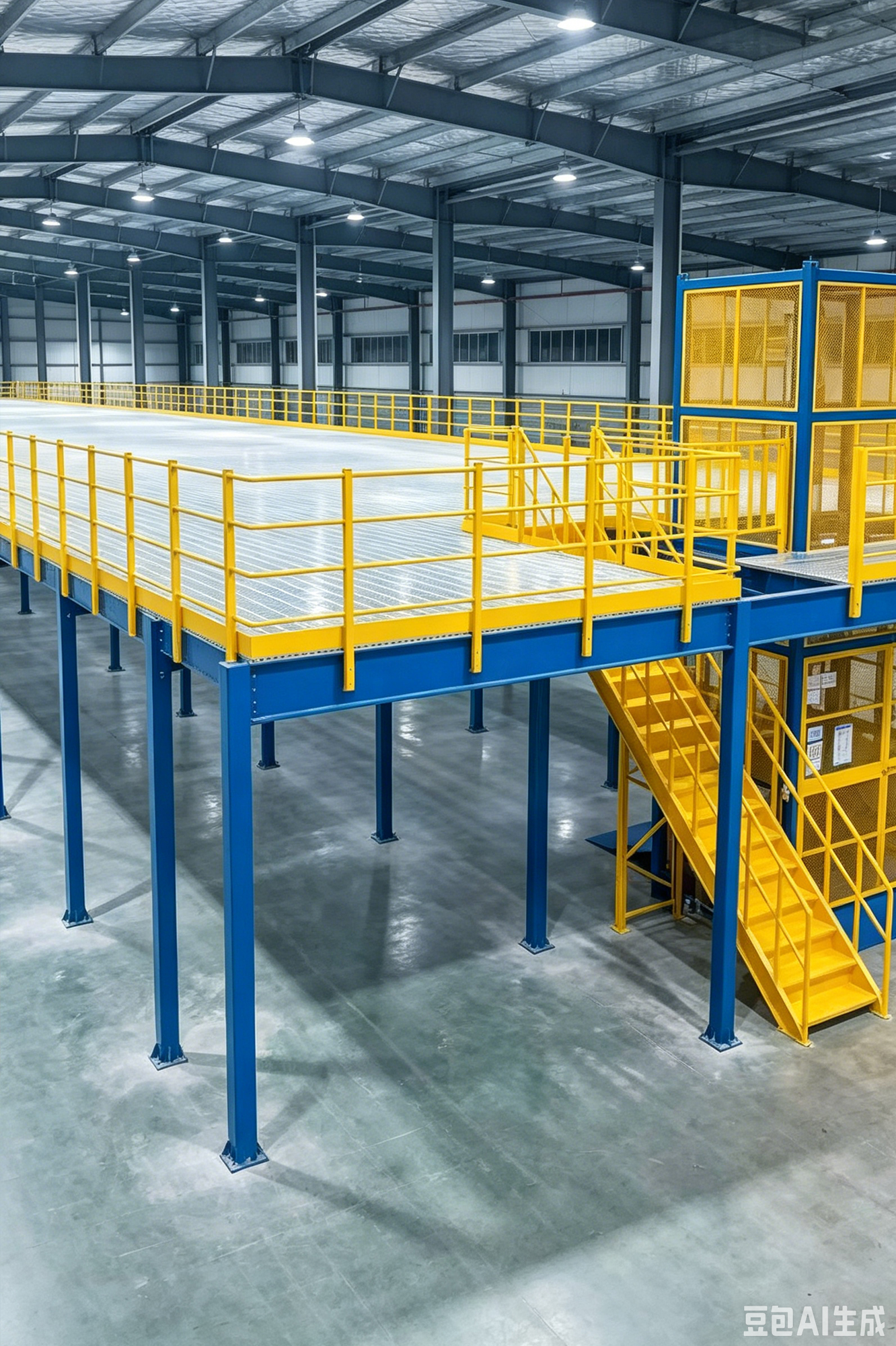 Steel structure platform